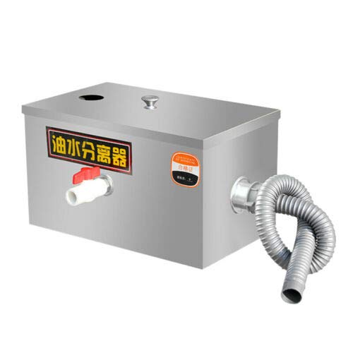 Séparateur de graisse en acier inoxydable 35 x 25 x 23 cm - Séparateur de graisse pour cuisine - Séparateur de graisse commercial