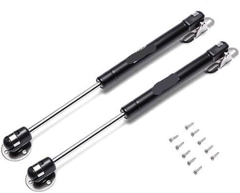 Zawiasy hydrauliczne do drzwi szafek kuchennych ze sprężyną gazową 6-15 kg – regulowany wspornik podnoszący do mebli(White,6PCS 6KG (60N) (13LB))