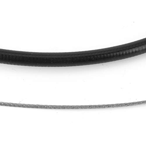 Camrusic 36In Throttle Cable Kit, Universal Throttle Cable Compatible With Ford/Chevy 350 302 Sbc (Rubber Cover) #TOP7