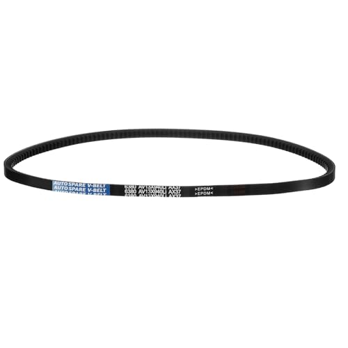 Image of AX37 Belt, Raw Edge Cogged Industrial Rubber EPDM V-Belt, Pack of 1 | 1 /2 inch(13mm) Width x 37 inch(940mm) Inside Circumference x 5 /16 inch(8mm) Height