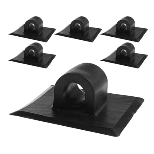 Support moteur pour kayak en PVC noir avec kit de montage complet