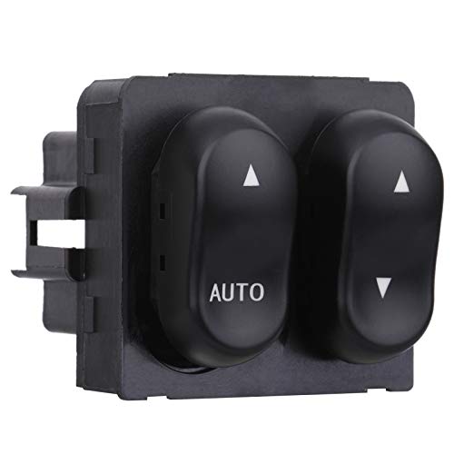 Power Master Window Switch XL3Z14529AA Compatible with 1999 2000 2001 2002 Ford F150, 1999 2000 Ford F250 F350, 2001-2002 Ford Lobo 2-Door Pickup Cab - Window Lock, AUTO Down Control
