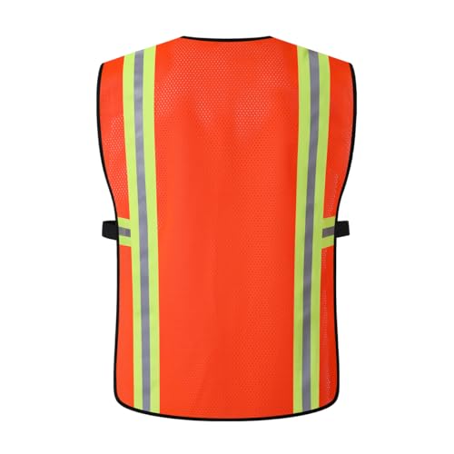Image of Safety Vest for Men Women Reflective Construction Vest