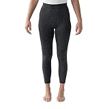 MUK LUKS Women's Faux Denim, Black, 2X-3X