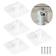 4 Stück Standmixer Aufsatzhalter Kompatibel mit Kitchen Aid Mixer Zubehör, Weiß