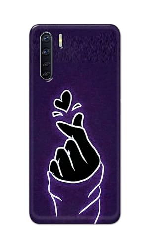 Image of Printed Hard Back Cover Case for Oppo F15 | Oppo F15s | Oppo A91 | Oppo Reno 3 4G Back Cover (Famous South Korean K-Pop Music Icon) -1111