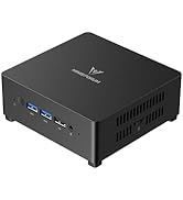 MINISFORUM UN100D Mini PC,Alder Lake-N100,16 GB LPDDR5 RAM 512 GB PCIe SSD, Desktop PC 4K Triple ...