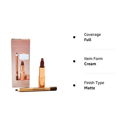 Charlotte Tilbury Mini Pillow Talk Duo Lip Kit Pillow Talk Intense - Travel Size Lip Makeup Set, Mini Lip Cheat Lip Liner And Mini Matte Revolution Lipstick, Long Lasting #TOP5