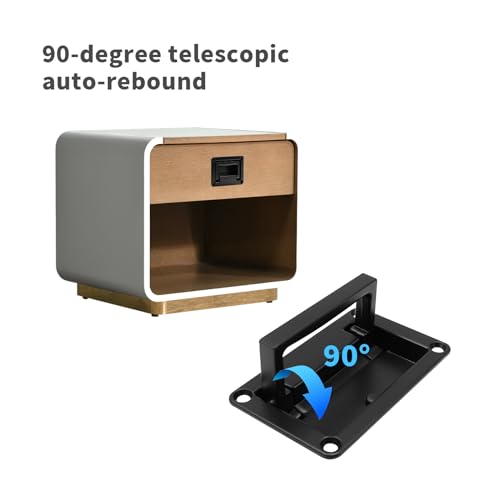 Bitray Black Recessed Tool Box Pull Handles