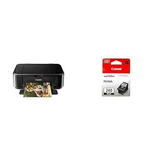 Canon PIXMA MG3620 Wireless All-in-One Inkjet Printer | Canon PG-240 Ink Cartridge (Black)