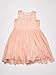 My Michelle Girls' Big Sleeveless Dress with Rhinestone Neckline Sheer Yoke Pleated Top and Tulle Skirt