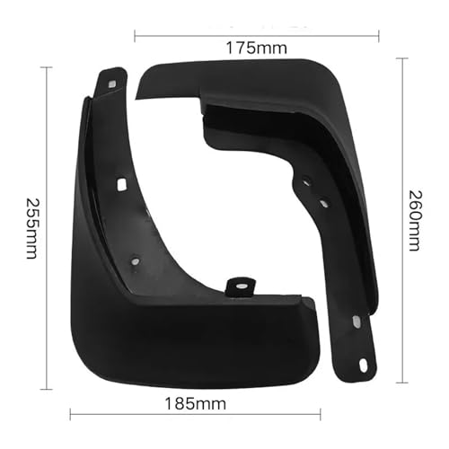 Protector de cejas rueda para Hyundai i30cw Wagon que evita salpicaduras 3
