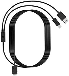 Pimax 6m Fiber Optical Cable replacement Vision Artisan, 5K, 8K Series VR Headset with USB-Powered Supply Models