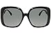Sunglasses for Women's Gucci GG 0714 SA- 001 Black/Grey Green