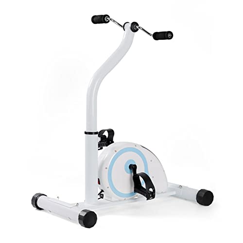 Image of Electric Pedal Exerciser for Seniors, Disabled and Stroke Survivor - for Arm /Leg Exercise Mini Cycling Trainer Stationary Exercise Leg Pedal