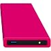 Produktbild HipDisk RP Externes USB 3.0 Gehäuse aus Aluminium mit austauschbarer Silikon-Schutzhülle für 2,5 Zoll Festplatten SATA HDD und SSD stoßfest wasserabweisend rosa-pink