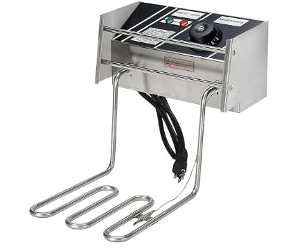 Image of RABBITBABA-8L Deep Fryer Heating Element Coil Spare Part Used in Commercial Fryers of Hotels, Restaurants and Cafes
