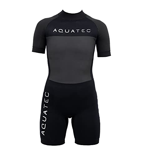 AQUATEC Muta Per Bambini In Neoprene - Mute Per Bambini E Adolescenti | Mute Di Alta Qualità In Neoprene Per Nuoto & Sport Acquatici | Mesi Primaverili/Estivi | 9-10 Anni, 2mm | Principiante