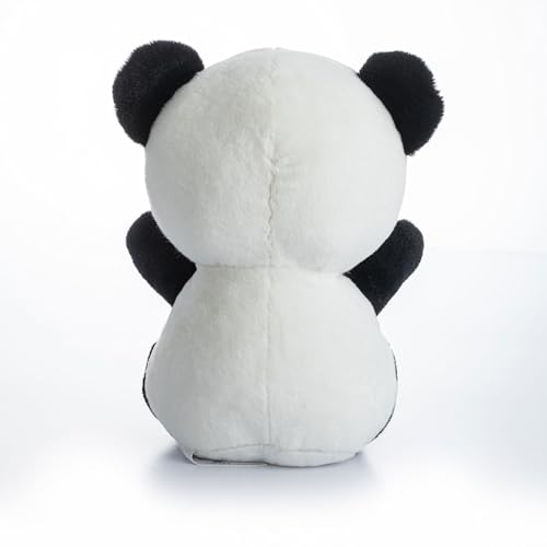 Image of Dimpy Stuff Panda Stuffed Animal - 23 cm (9 inch) - Velvety Soft Comfort Plush Nursery Decor All Ages