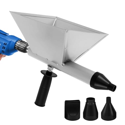 Aplicador Mortero Juntas, Maquina Gotele Manual, Hormigoneras Electricas, Amoladora de Mortero, Herramientas Albañileria con 4 Boquillas,Pistola Silicona para Puertas, Ventanas,Calafateo De Pisos
