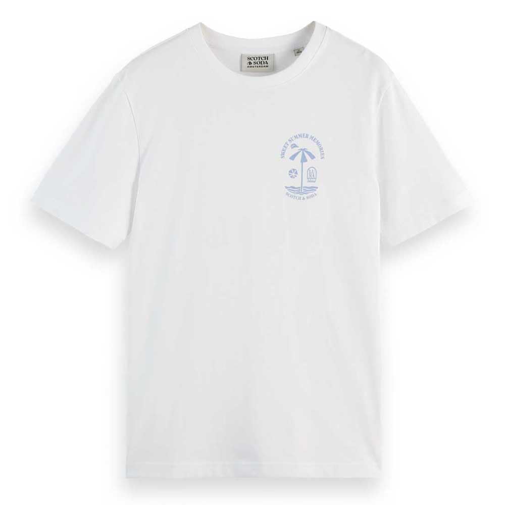 Scotch & Soda Herren Essential Logo T-Shirt T-Shirt (1er Pack)