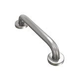 flexilife Wandgriff für Senioren, rutschfest & stabil, Badewannengriff Haltegriff Duschgriff für die Wand-Montage - Griffe für Dusche, Bad oder Badewanne (Edelstahl - 30 cm)
