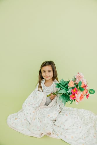 Image of Copper Pearl Jumbo 3-Layer Baby Blanket: Soft Baby Quilts for Boys and Girls | Breathable, Cozy, Toddler Blanket | Baby Quilt for Newborns | 60x72 Premium Material | Mabel