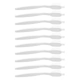 IMUSINICE Set da 10 Spazzole la Pulizia della Cucina in Nylon Bianco Impugnatura Ergonomica, Spazzola Multiuso per Macchine per Latte Vegetale, Macinacaffè, Spremiagrumi e Robot