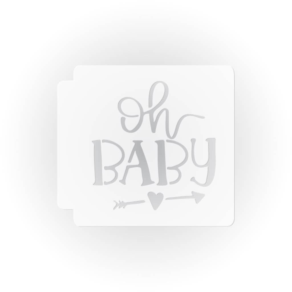 Oh Baby 783-H406 Stencil (3 inch)