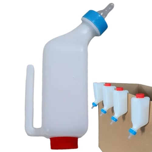 alimentación para corderos | lactancia materna para cabra, desperdicio de leche para animales pequeños | cordero con Pezón Dulce, para Bebida a la herida