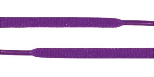 Image of Oval Athletic Shoelaces 1 /4 inch Thick Solid Colors for All Shoes Several Lengths