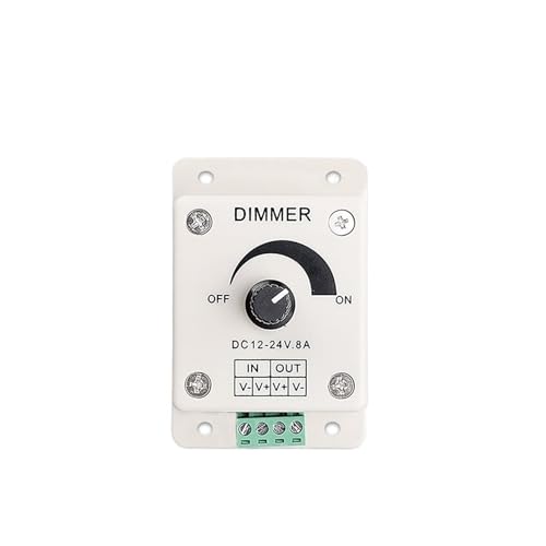 Contrôleur de vitesse réglable 8A pour stopper le scintillement LED