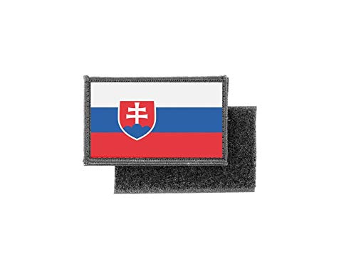 Flag Patch Printed Badge Country Slovakia