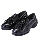 [ニッセン] スニーカー レディース タッセル付ローファーシューズ（ワイズ４Ｅ） ACQUA PALETTE（アクアパレット） 黒 M・23.0~23.5cm/4E