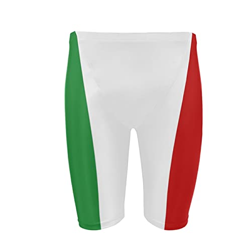 Dallonan Jmmers Swimsuit Men Italy Flag Beach Swimming Trunks Medium