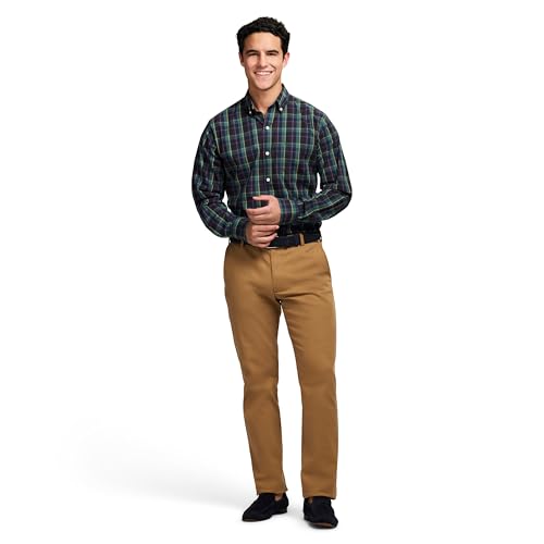 IZOD Men's Long Sleeve Holiday Tartan Button Down Shirt3