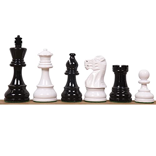 Jeu d'échecs Staunton lesté fini les pièces qui tombent en jouant