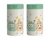 QXWD - Bolsa de basura gruesa con cordón para uso en cocina y baño, 60/120 unidades
