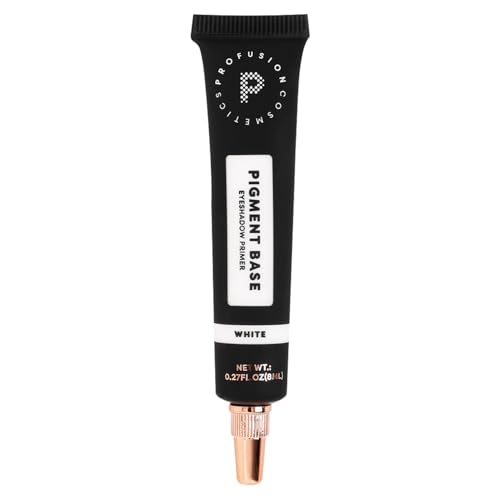 Profusion Cosmetics Pigment Base Eyeshadow Primer, Long Lasting and Creamy White Base Primer for Bold Looks, Achieve Stunning and Eye Catching Makeup Looks With Premium Beauty Tool, White - Image 3