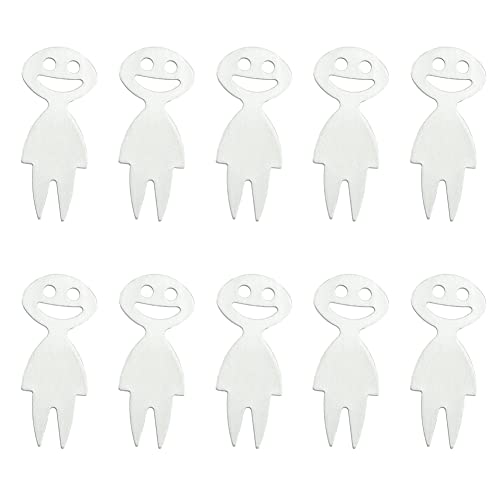 Corn On The Cob Skewers Sweetcorn Holders Corn Cob Holders Set Stainless Steel Barbeque Grill Sticks Fruit Forks for Party 10PCS