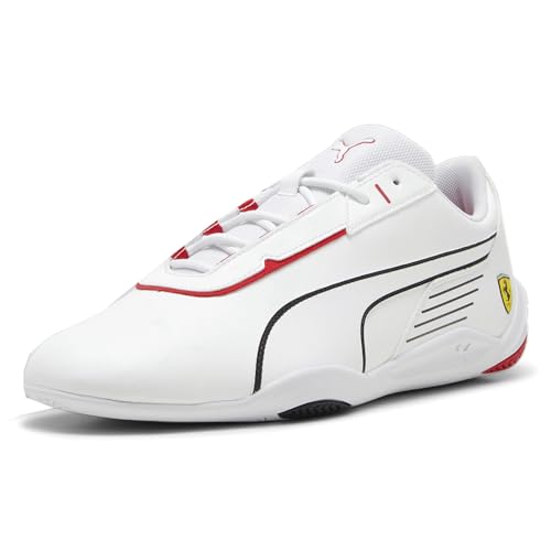 PUMA Mens Scuderia Ferrari R-Cat Machina Lace Up Sneakers Shoes Casual - White - Size 10.5 M2