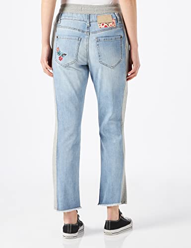 Desigual Denim_CATAL Jeans, Blu, XS Donna