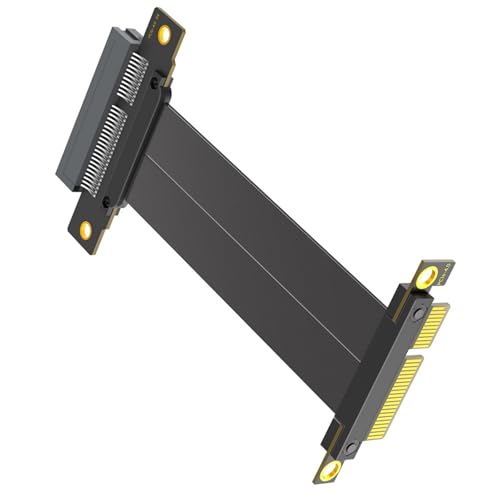 Cavo di prolunga PCIE4.0 180 gradi a 90 schede grafiche extender desktop computer scheda madre adattatore