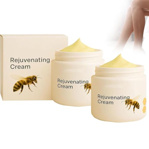 Crema Anti-Varicosas, Tratamiento De Venas Para Piernas, Crema De Piel De Abeja, Calma E Hidrata Rápidamente, Fórmula De Absorción Rápida Para Todo Tipo De Piel (2 pcs)