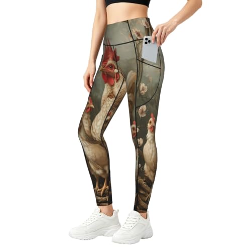 Pantalones de yoga holgados EnkzpoHen para mujer y leggings de descanso