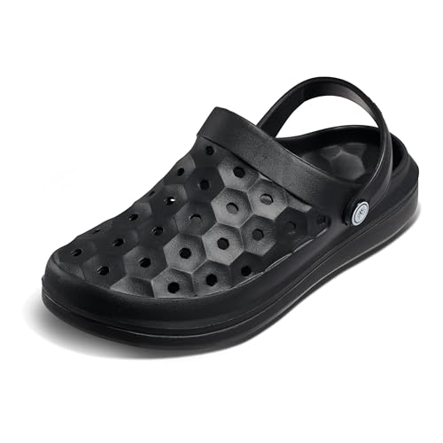 Joybees Women's Athletic Foam Clog Black