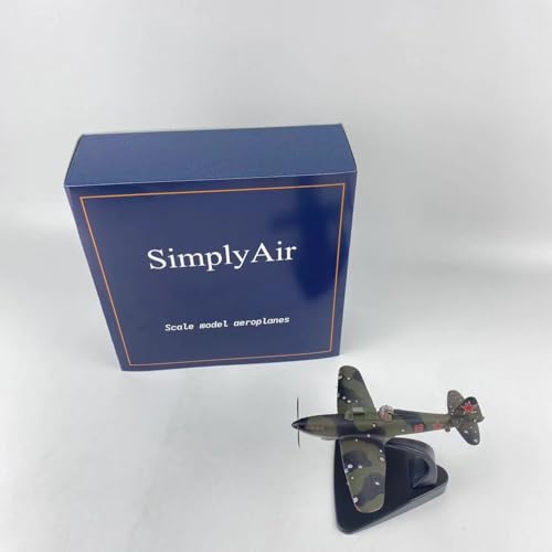 SimplyAir Scale model aeroplanes, Fighter Jet Model 1/200 Attack Fighter Plane Model Diecast Military Airplane Model for Collection and Gift