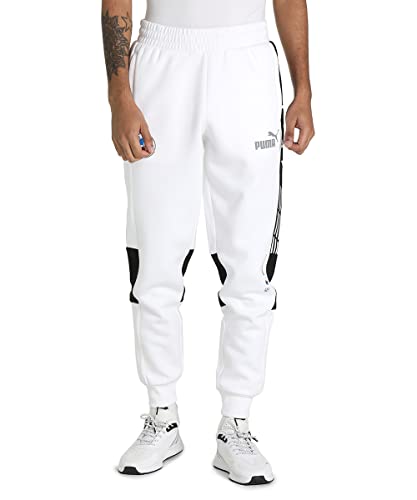 Image of Puma Men's Mid Rise Regular Track Pants