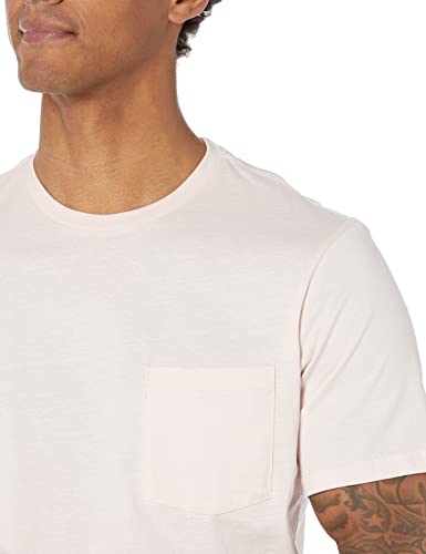 Image of Amazon Essentials Men's Short-Sleeve Crewneck Pocket T-Shirts, Pack of 2