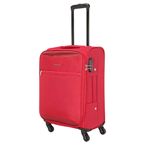 Image of American Tourister Kamiliant Zaka Polyester 56 cms Maroon Softsided Cabin Luggage (KAM ZAKA SP 56 cm - Maroon)